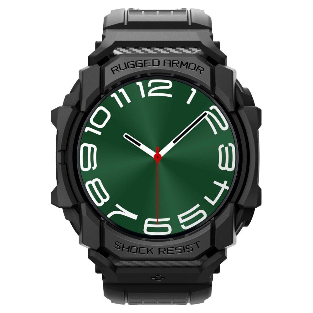 Spigen Rugged Armor Pro Samsung Galaxy Watch Ultra (47 Mm) Matte Black
