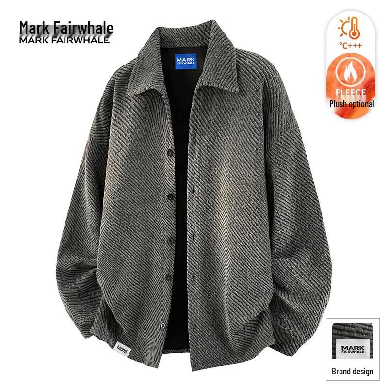 

MARK FAIRWHALE Men s American Style Casual Autumn Winter Jacket L