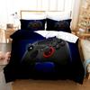 Gamepad 3D Printed Bedding Set For Teen Boys Queen Modern Gamer Comforter Duvet Cover 240x220 Video Game Kids Bed Linen