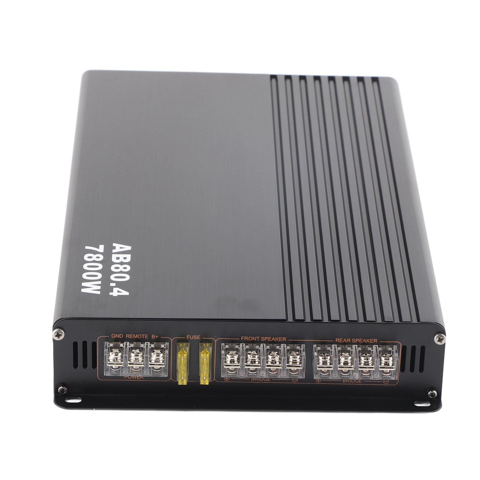 

Автомобильный усилитель 7800 Вт Портативный DC Power Class AB Четырехканальный Автомобильный Модифицированный Цифровой Усилитель