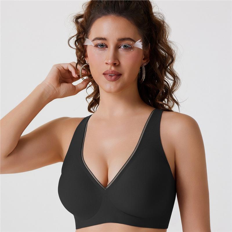 Women's Seamless Deep V Push-up Bra - Wireless and Upgraded Version