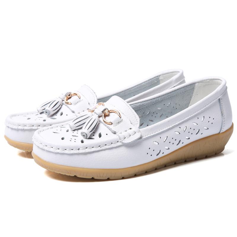 Women's Shoes Wedge Heels Thick Soled Mother Shoes Casual Shoes Nurse Shoes Cover Feet Women's Shoes Plus Size