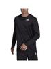 Adidas Running Long Sleeve Own the Run Long Sleeve GE912 Silver T-Shirt T-Shirt Men's Black/Reflective (H58590) J/L