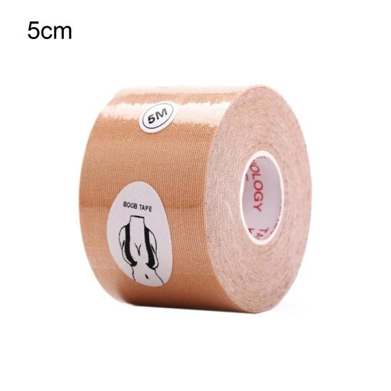 

1 рулон 2,5/3,8/5/7,5/10 см лента для подъема груди удобная регулируемая полиэстеровая дышащая накладка на грудь наклейка для сосков невидимая длинная наклейка для полной 5cm