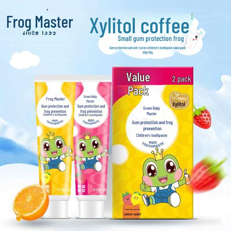 Frog Prince Kids' Ultra-Soft Toothbrush for Ages 3-12
