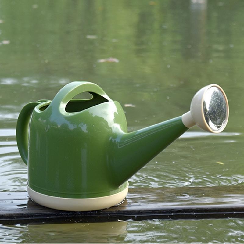 Großes Fassungsvermögen 4L Pflanzengießkanne Ergonomischer Griff Lange schmale Ausgießer Verhindert Spritzen Innen- und Außenbereich Gartenarbeit Essentiell