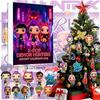 Kpop Style Acrylic Demon Hunter Christmas Tree Ornament - Advent Blind Box, Cute Gothic Holiday Decor for Teens & Women 2D