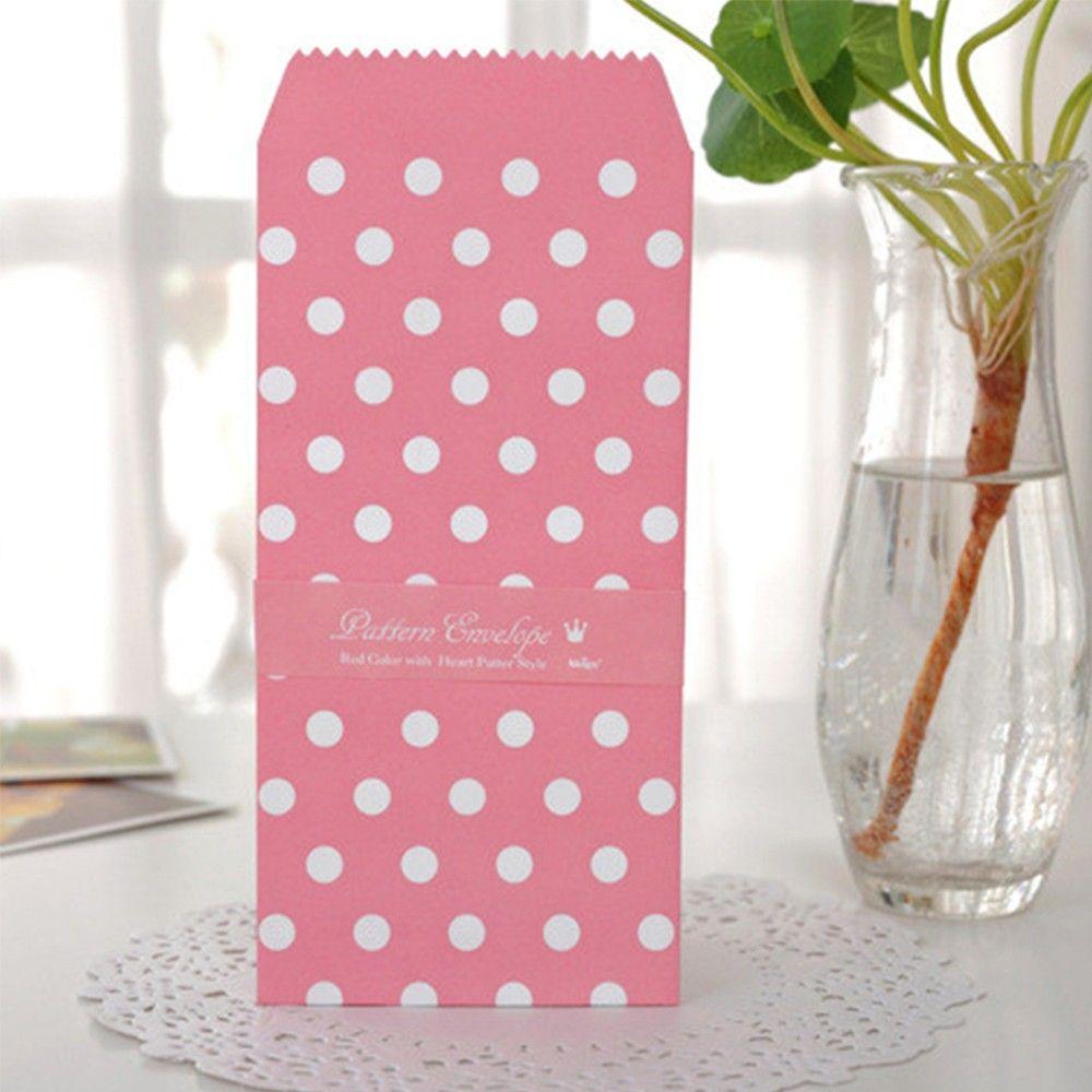 Invitations Kawaii Paper Colorful Many Style Envelope Dot Star Envelope Korean Stationery Gift Card