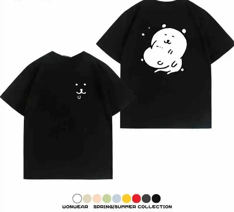 Nagano Bear Funny Tshirt 2026 Summer Casual Unisex Unisex Shortsleeved Cartoon Pattern Graphic Tees