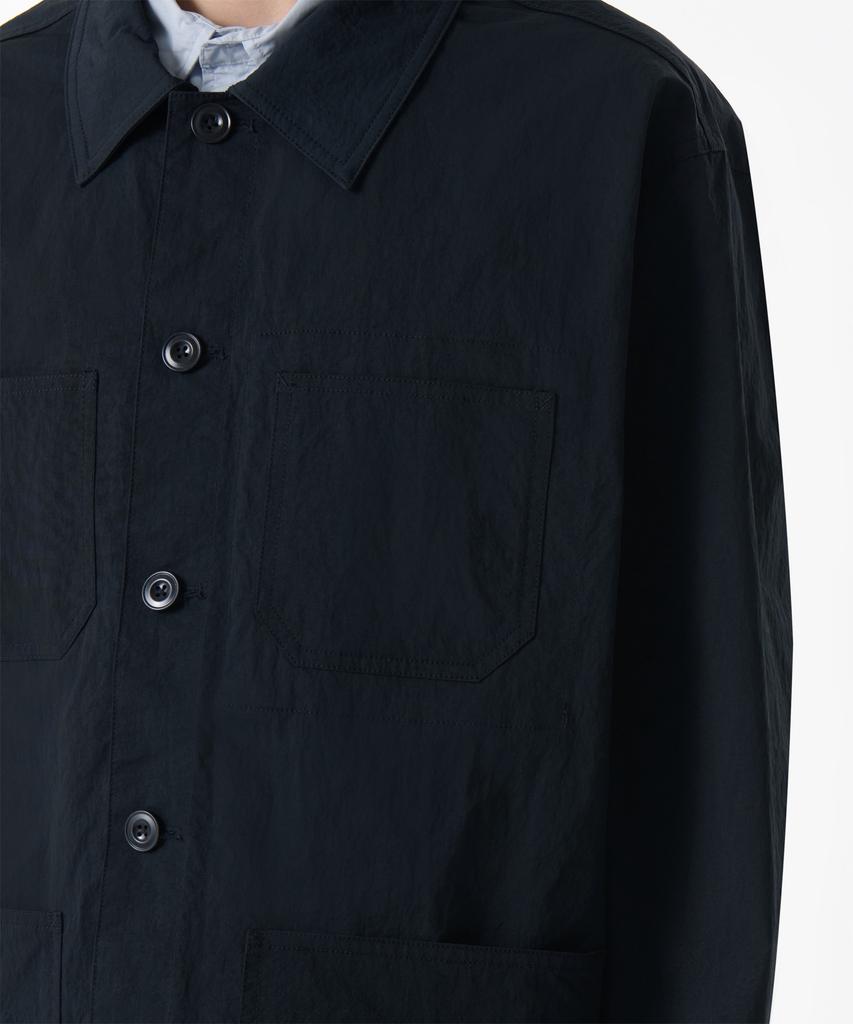 Musinsa Standard Nylon Crease Chore Jacket [Navy]