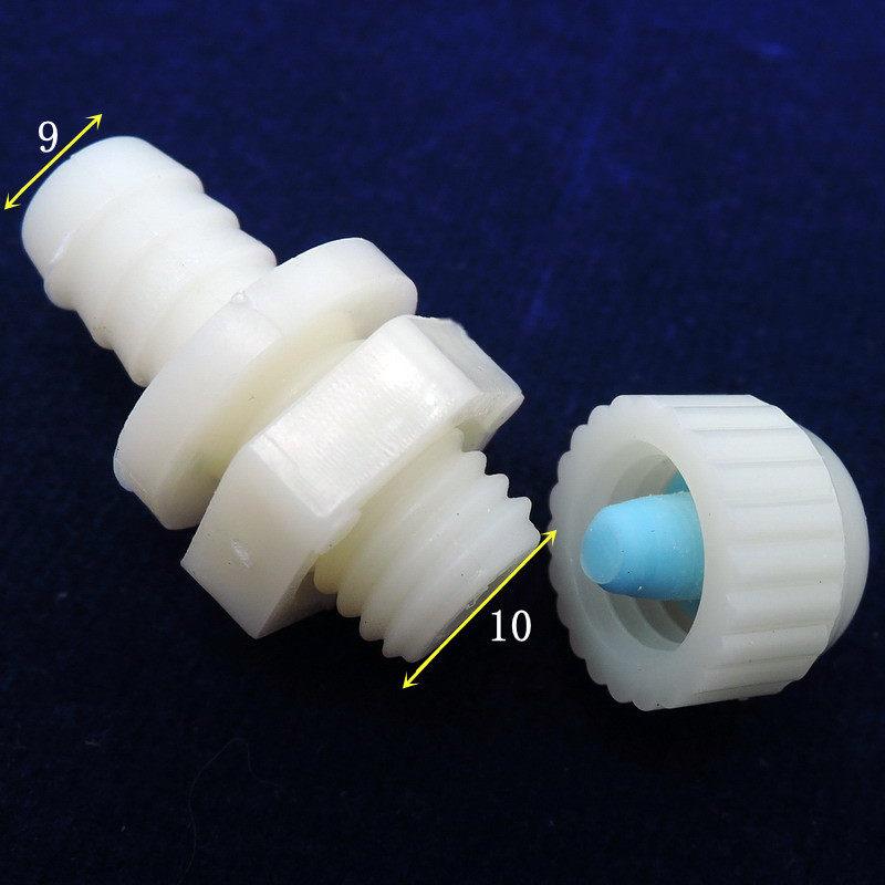 Vintage Water Dispenser Drain Outlet Cap Cover Screw Nut 1 Drain Valve