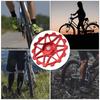 14T Rotes Rennrad Metall Keramik Lager Schaltwerk Führungsrolle Radfahren