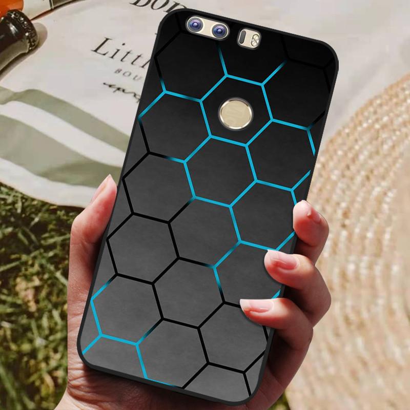 Pro Huawei Honor 8 5,2palcový kryt Silikonový zadní kryt Pouzdro na telefon pro Huawei Honor 8 Kryty Měkký nárazník coque Honor8 FRD-L19 Pouzdra