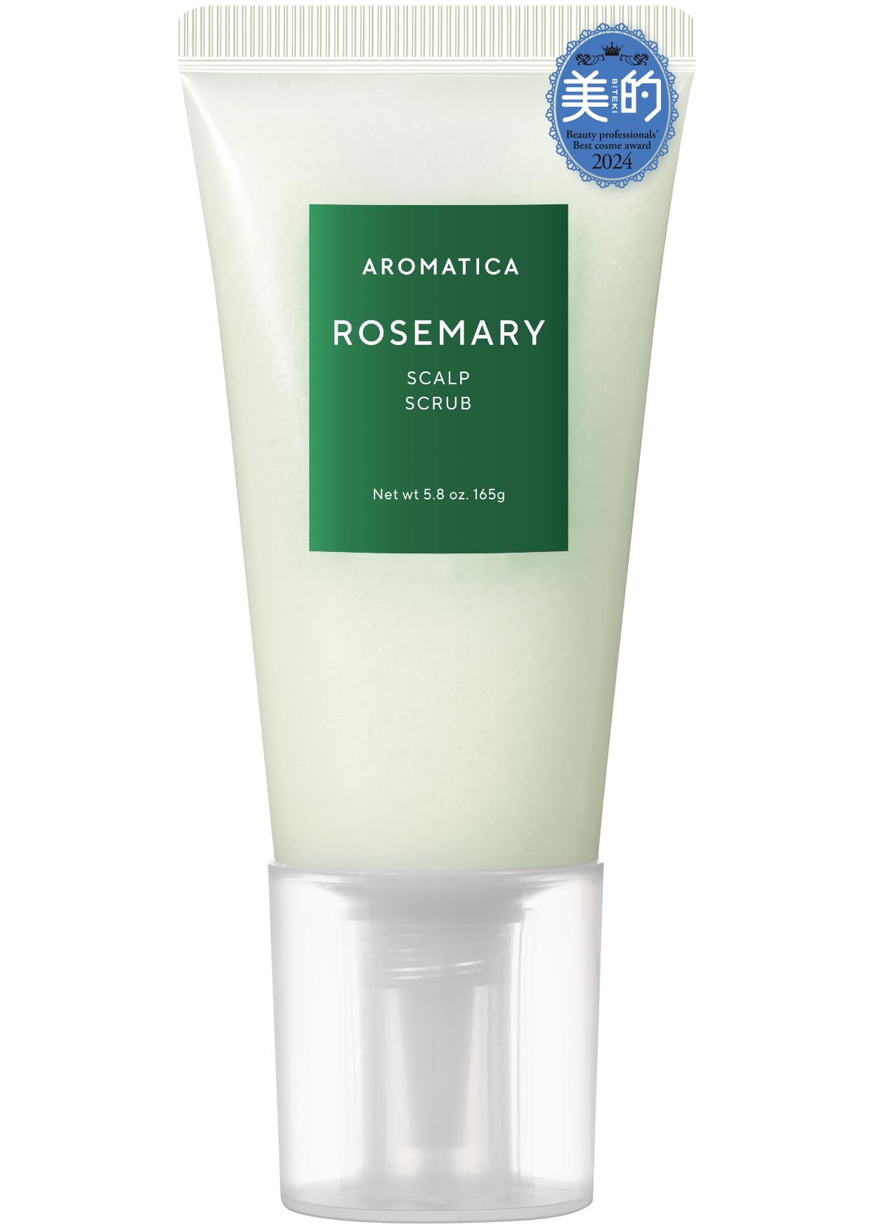 

AROMATICA Rosemary Scalp Scrub, Sulfate-Free, Silicone-Free, Vegan - Salt-Activated and Exfoliating Scalp