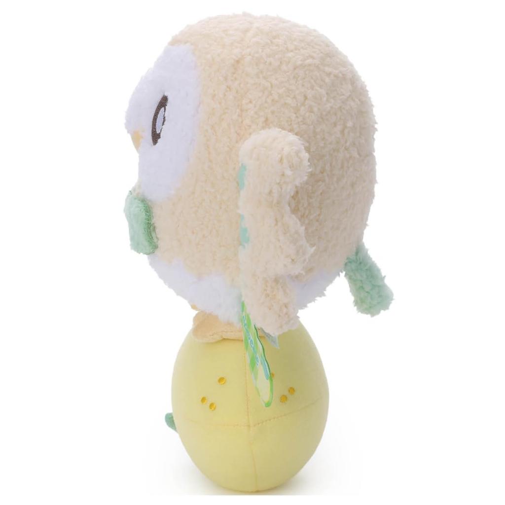 Takara Tomy Arts Plush Toy 24cm Wide Pokémon PokéPiece (Colorful Ver.) Rowlet, Approx.