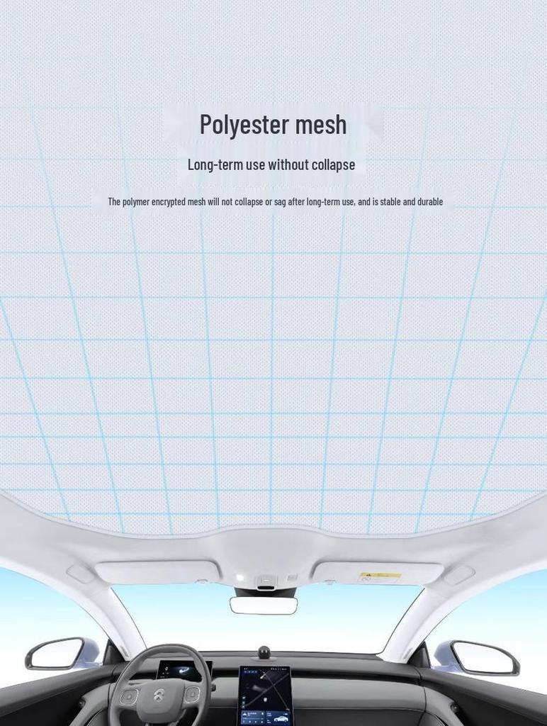 Nio ET5/EC6/ES6/EC7/ET7 Crystal Roof Sunshade Heat Insulation