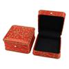 Brocade Fabric Brocade Jewelry Box Exquisite Embroidery Portable Jewelry Holder  For Women