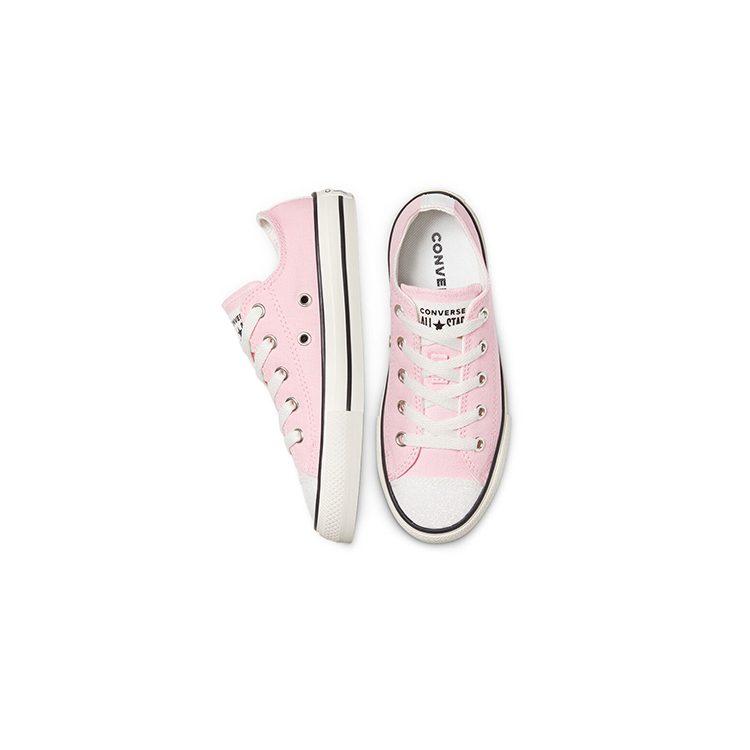 Converse Chuck Taylor All Star Low Top Low Top Kids Canvas Shoes Pink White Kids' 670698C