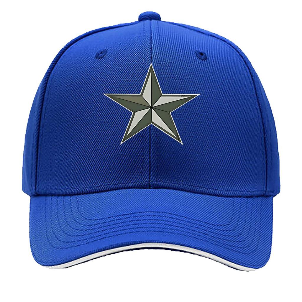 Geometric Star Shaped Wall Mirror Home Decor Hip Hop hat Fashion Outdoor Sports Sandwich Baseball Cap