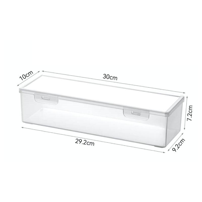 Clear Plastic Compartmentalized Organizer Box Holds 550+ Game Cards Storage Box With Adjustable Divider For Cards