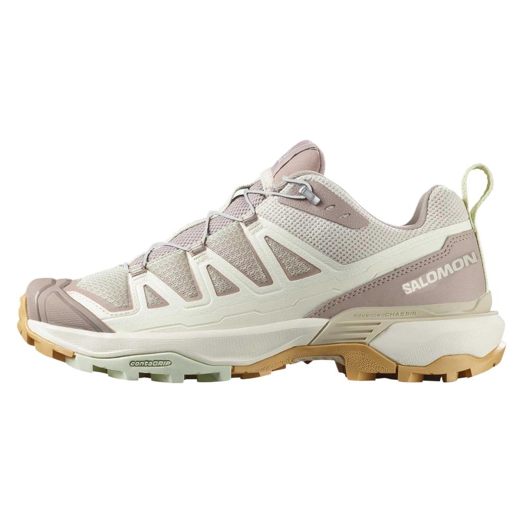 Salomon X Ultra 360 Edge Comfortable Shock Absorbing Non-Slip Low-Top Hiking Shoes Women Hiking Shoes Light-Purple 478184