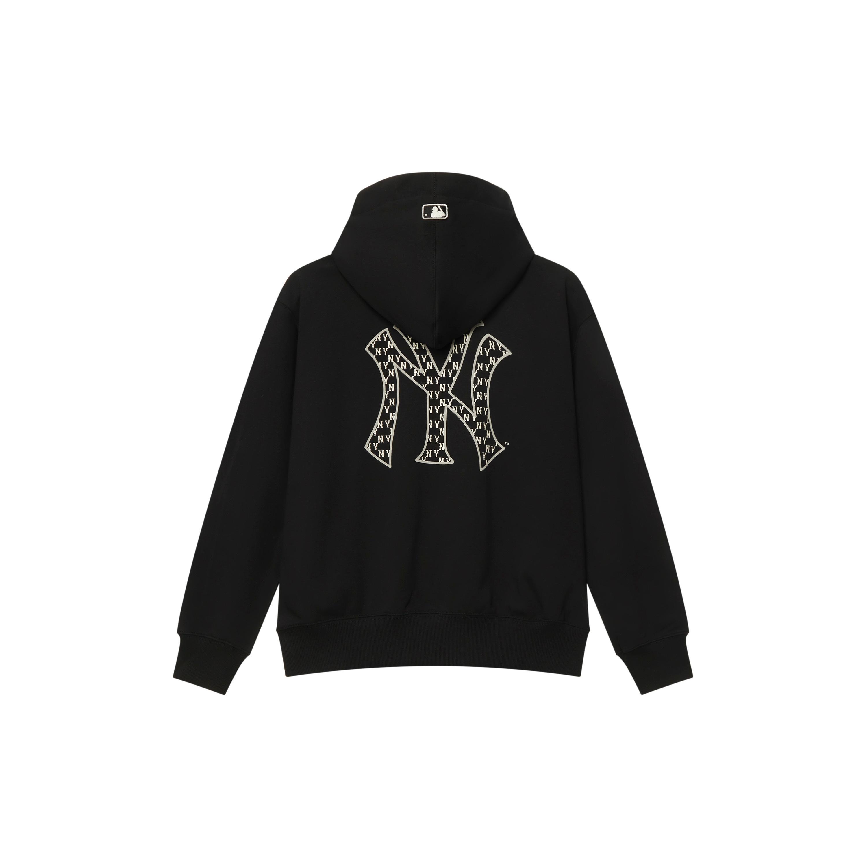 

New MLB MONOGRAM Collection New York Yankees SS25 Sweatshirt Unisex Black 3ATRM0451-50BKS S