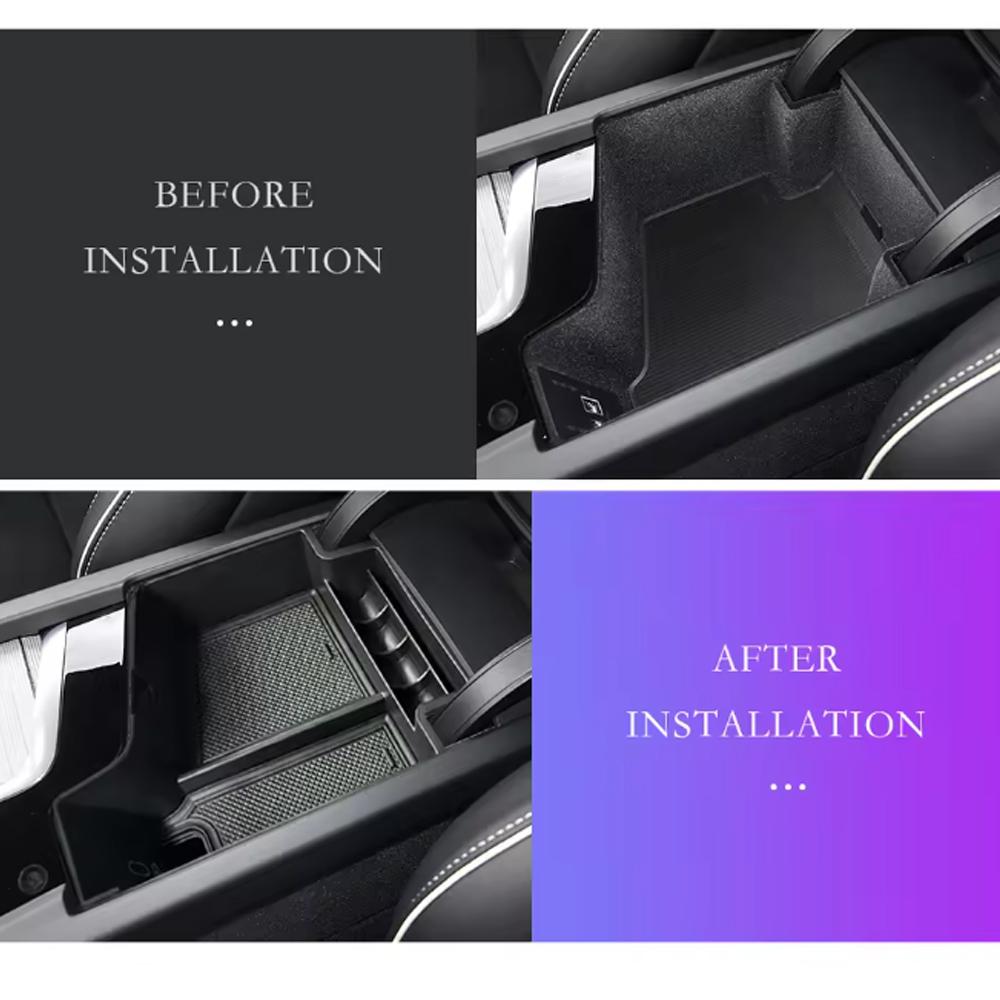 For Volvo XC60 XC90 S90 S60 V60 V90 2017-2026 Car Center Console Armrest Box Storage Tray Holder Organizer Container Accessories