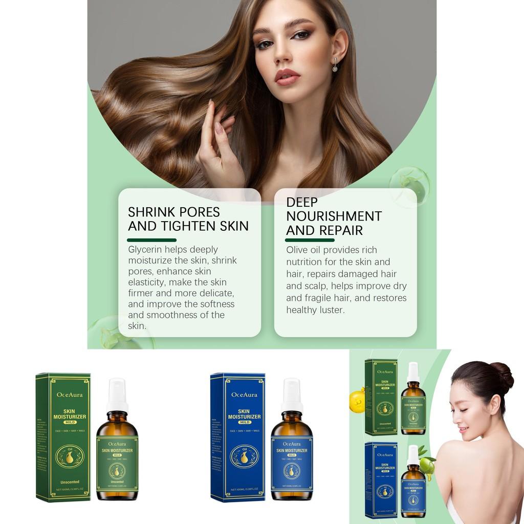 Oceaura Luxurious Body Moisturizing Care Oil Nourishing Hydrating Skin Formula 100ml