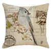 Pillow Nordic Linen Pillow Cover Spring Living Room Sofa Cushion Lumbar Cushion