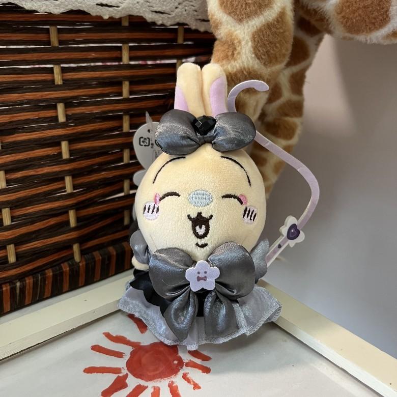 Chiikawa Black Magic Girl Plush Keychain With Soft Pp Cotton For Kids And Collectors