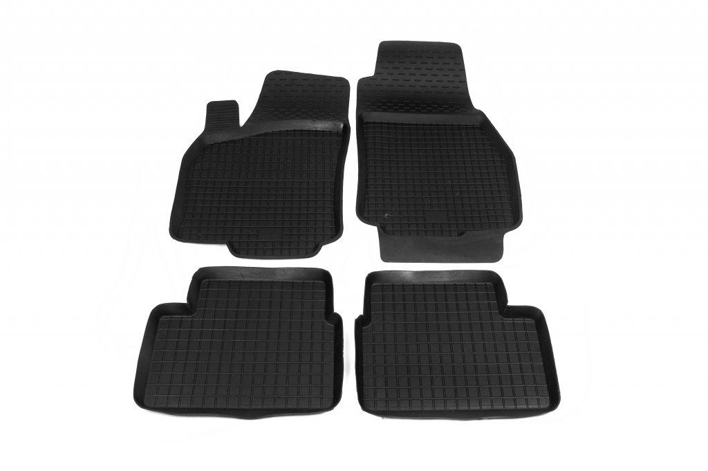 

Гумові килимки з бортом (4 шт, Polytep) для Opel Astra H 2004-2013 рр.