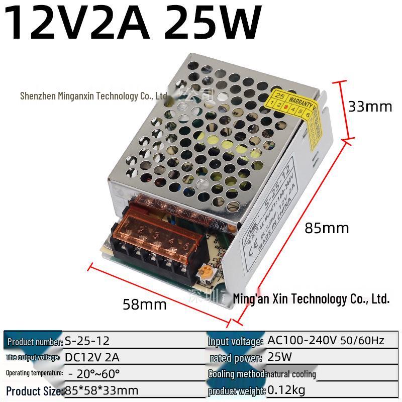 220V to Multi-Voltage Switching Power Supply for LED Strips and Monitors (5V, 12V, 24V, 36V, 48V; 5A-30A)