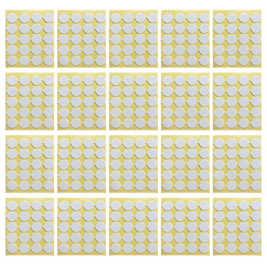 Pack of 20sheet Secure and Reliable Candle Wick Stickers Adhesive Heat Resistant Stickers Great for DIY Candle Making