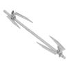 Stainless Steel Rotating Chicken Roasting Fork Grilled Chicken Fork Fryer Accessories Grill Tool