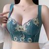 Small Chest Push-up Breast Adjustment Underwear Anti-sagging No Steel Ring Anti-outward Expansion Sexy Bra