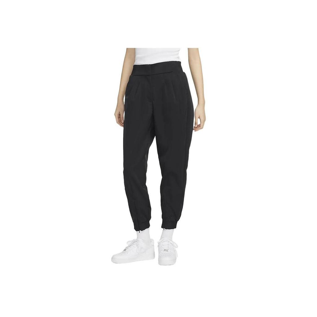 Nike Sportswear Dri-FIT Tech Pack Solid Color Casual Joggers Women Bottoms Black DV8237-010