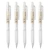 MUJI Klassischer transparenter mechanischer Bleistift 0,5 MM - Unzerbrechlicher runder Schaft