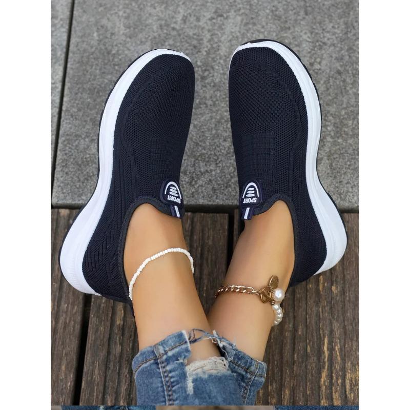 Women's Sneaker Loafers Tennis Femimino Ladies Slip On Breathable Sports Shoes Designer Barefoot Shoes Ballet Flats