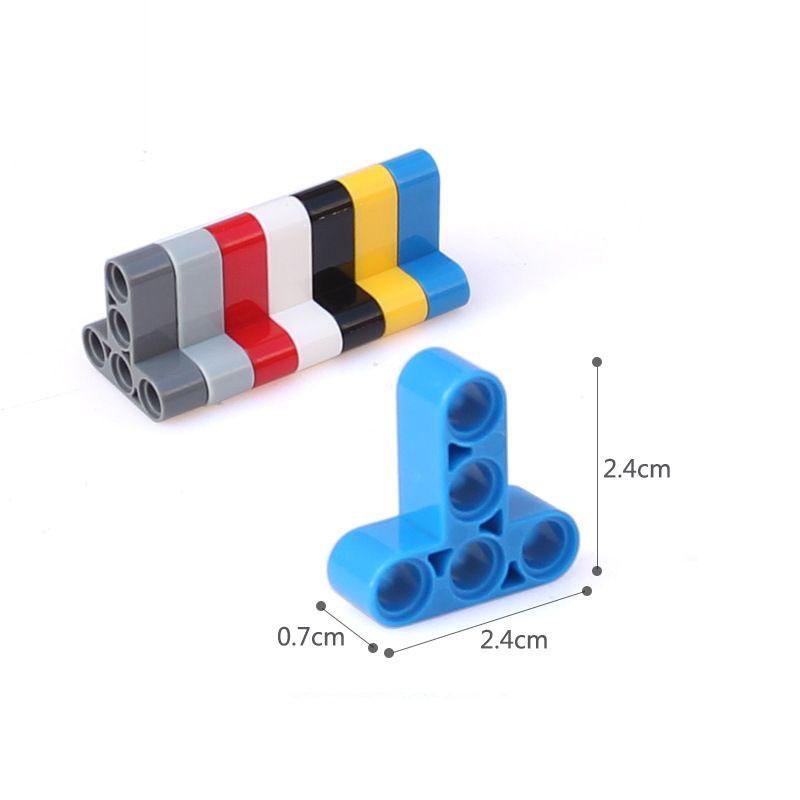 MOC Technical Liftarm Beams Bricks DIY Assembles Particles 32348 Modified Bent Brick Educational 39793 39790 Construction Toys