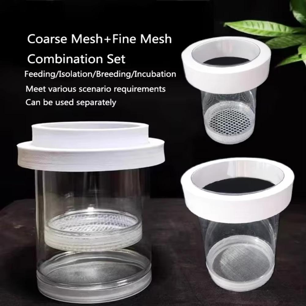 Transparent Floating Fish Breeding Isolation Box Fish Hatchery Incubator Breeder Box Fish Tank