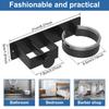 Hair Dryer Holder Wall Mounted Bathroom Hair Straightener Storage Holder Hair Tool Organizer Adhesive Toilet Blower Holder Racks