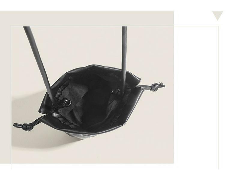 Damen Vielseitige Kordelzug-Bucket-Bag – Schicke High-End-Pendler-Umhänge- und Schultertasche