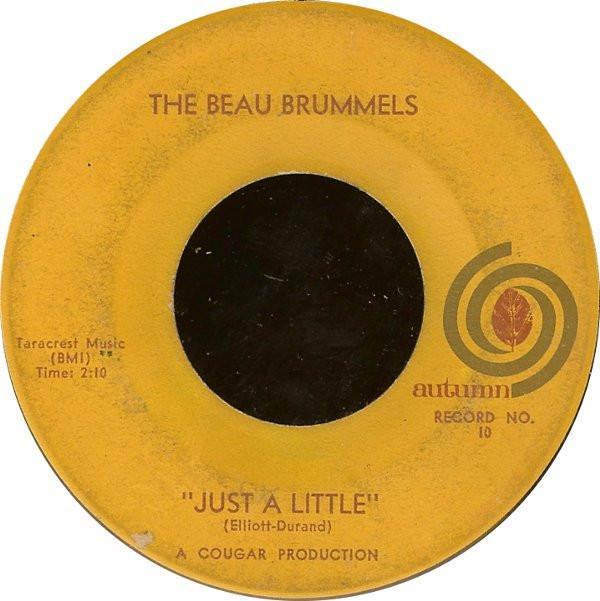 

7inch Record BEAU BRUMMELS - Just A Little 10 Autumn Records 1965 US Rock Used