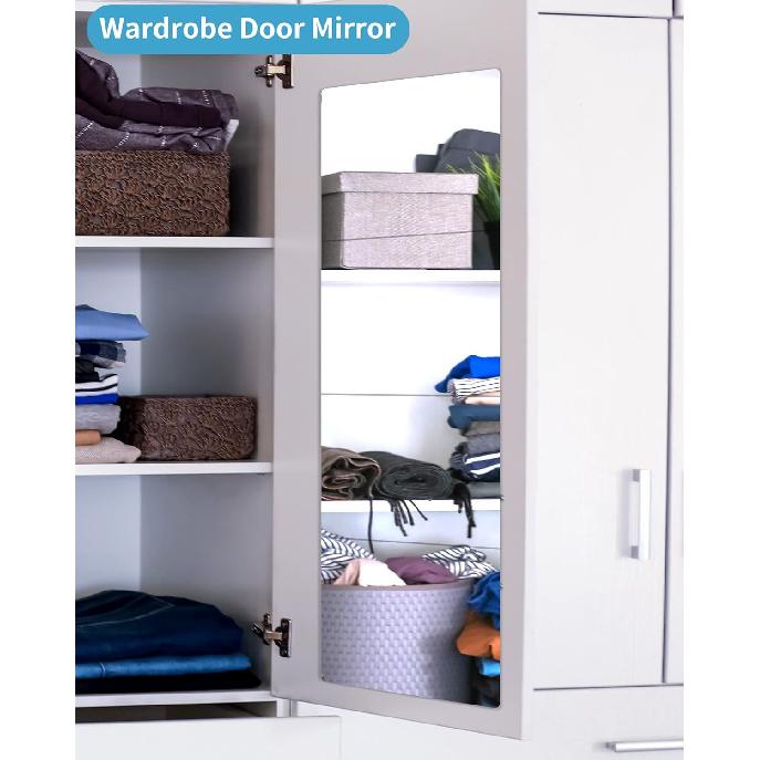 Shatterproof Wall Mirror Full Length for Bedroom, Acrylic Gym Mirrors For Home, Extra Thick: 0.12 inch, 12 x 12 inch x 4 Pcs, Workout Mirrors Safe