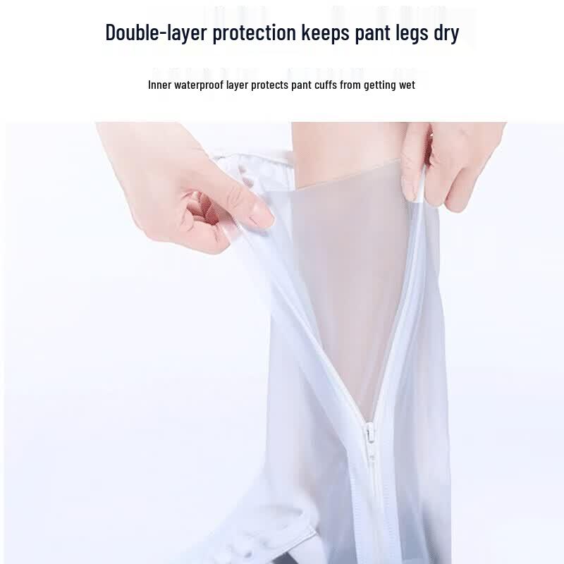 Delipow Reusable Waterproof Rain Shoe Covers