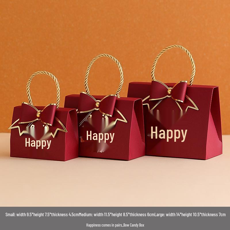 

Wedding & Engagement Candy Gift Box (2025 New Style) - Empty Favor Packaging