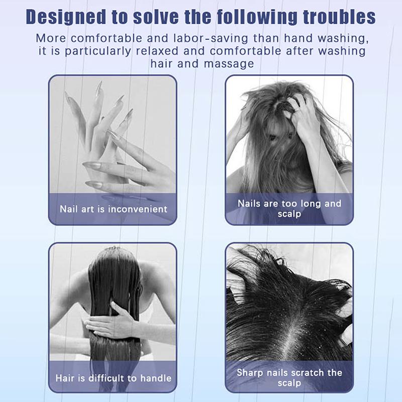 Perie de Masaj pentru Scalp Perie pentru Șampon Spălare Păr Perie pentru Scalp Silicon Moale Masaj pentru Scalp Pieptene pentru Păr Pentru Îndepărtarea Mătreții Perie pentru Șampon