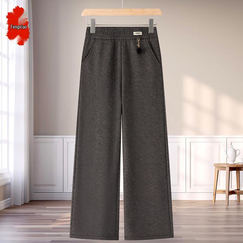Women s Fleece-Lined Straight-Leg Trousers XL