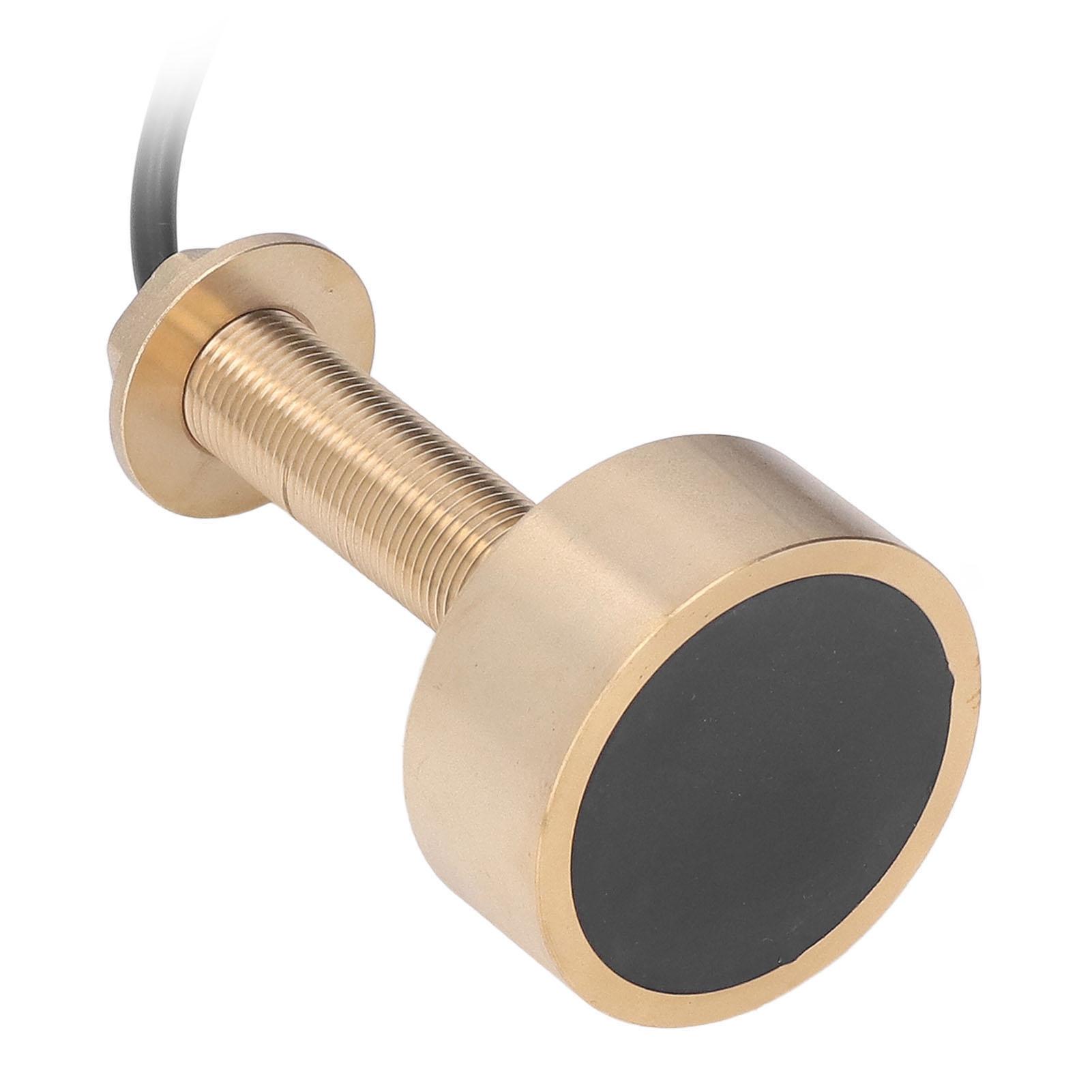 

Датчик температуры воды эхолота 3-контактный 600 Вт 50 кГц 200 кГц Высокая чувствительность Бронзовые корпуса Кабель 10 м