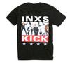 INXS Kick Album Cover Tricou Retro Muzică Cadou Pentru Fani bărbați Femei Negru